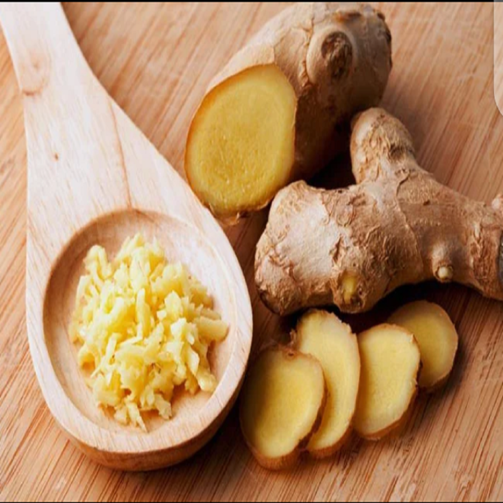 fresh ginger roots